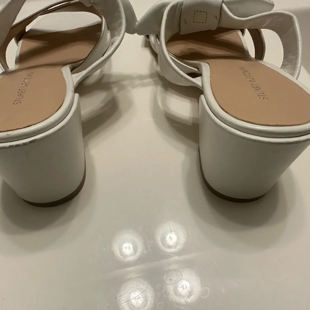 Stuart Weitzman Bandeau Block Slide Sandal - Picture 3 of 6